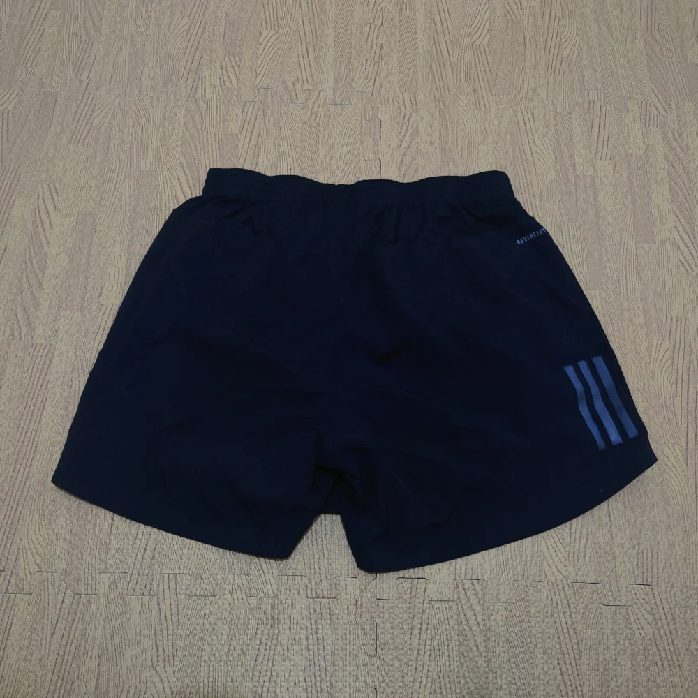Adidas Areoready Men’s Black Active Sport Shorts Large IL5" W30 - Picture 6 of 10